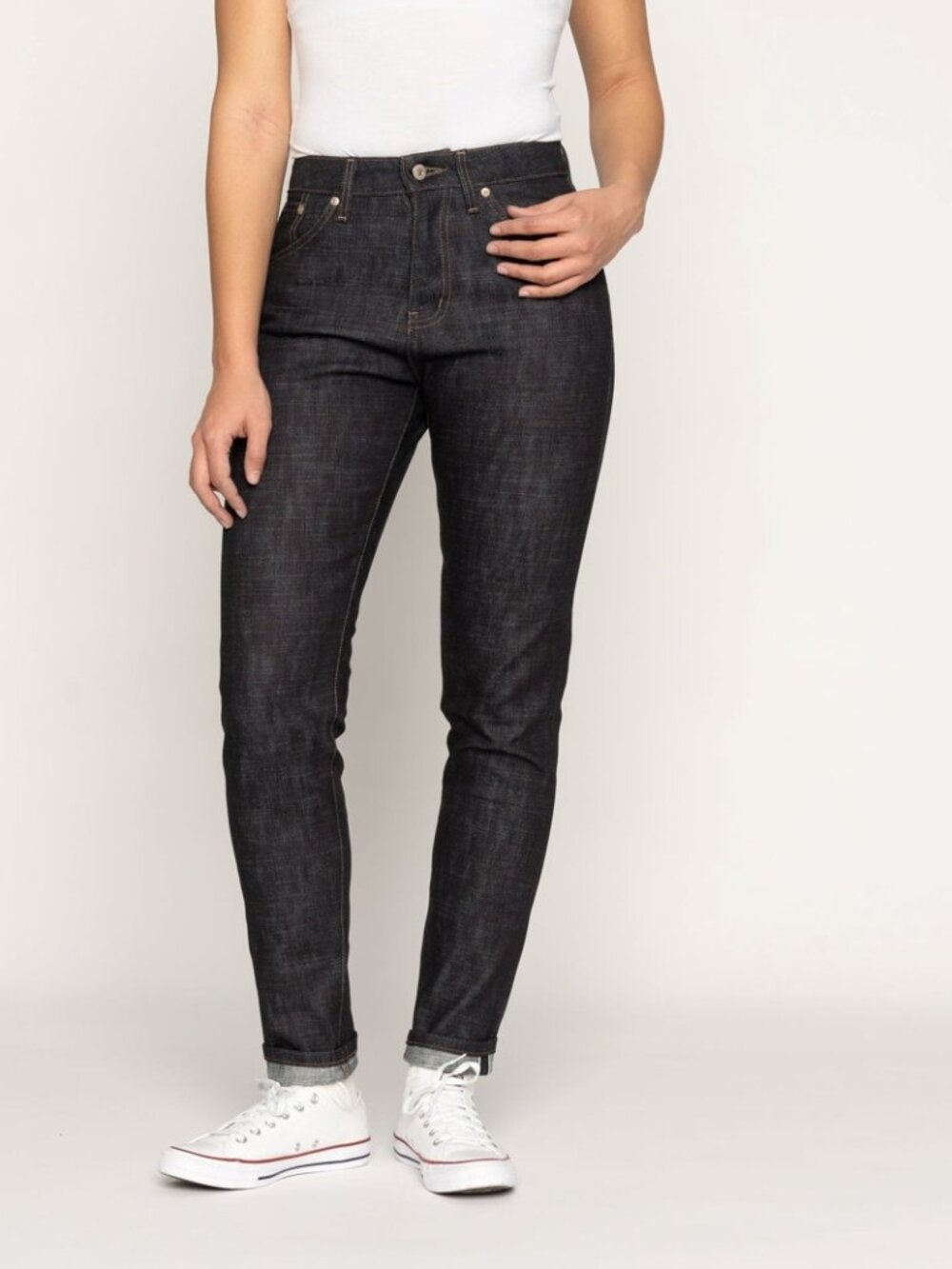Naked and Famous Denim Max in Broken Twill size 26